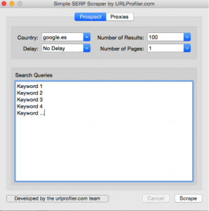 SERP Scraper