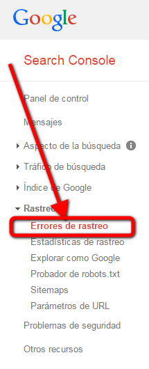 error 403 rastreo