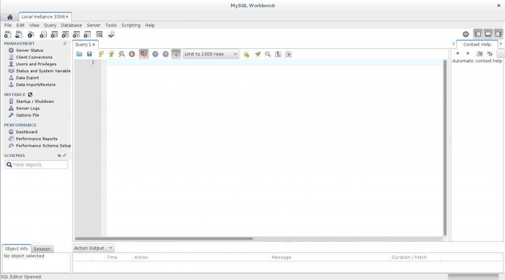 MySQL WorkBench