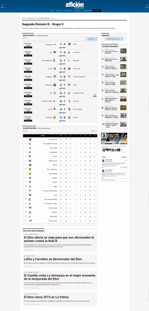 Los amantes del deporte regional ya disponen de su lugar en internet