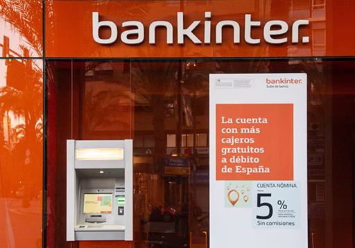 exterior de una sucursal de bankinter